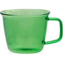 The Mia Renkli Cam Kupa Yeşil 230Ml