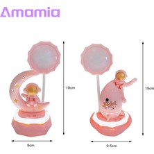 Guangdong Spirit Amamia LED Okuma Lambası Titreşimsiz Göz Bakımı LED Okuma Masası Lambası Masa Dekoru (Yurt Dışından)