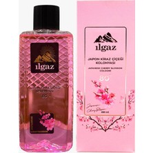 Ilgaz Elegance Series Japon Kiraz Çiçeği Kolonyası 400 ml 80 Derece Eau De Cologne