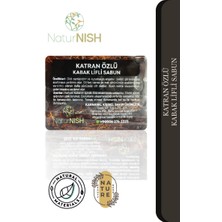 Natur Nish Doğal Kabak Lifli Katran Özlü Sabun