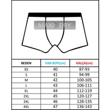 Aşırı Terleme Önleyici Siyah Erkek Boxer, Ter Sızdırmaz, Çift Katmanlı