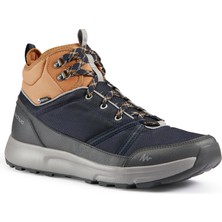 Decathlon Quechua Erkek Su Geçirmez Dağ Botu - Lacivert - Hafif EVA Taban ile Konforlu Kullanım