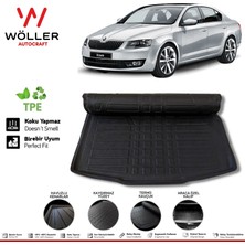 Wöller Skoda Octavia Bagaj Havuzu 2013 2020 Arası 3D Wöller Ultraflex Esnek