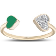 Alpay Jewellery 14 Ayar Altın Yüzük YZKAK140012000161