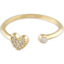 Alpay Jewellery 14 Ayar Altın Yüzük YZKAK140001000134