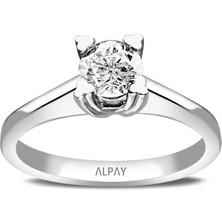 Alpay Jewellery 14 Ayar Altın Yüzük YZKAK140077000211