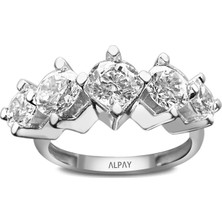 Alpay Jewellery 14 Ayar Altın Yüzük YZKAK140055000324