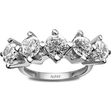 Alpay Jewellery 14 Ayar Altın Yüzük YZKAK140060000284