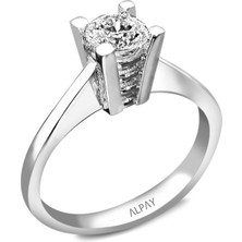 Alpay Jewellery 14 Ayar Altın Yüzük YZKAK140093000218