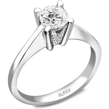 Alpay Jewellery 14 Ayar Altın Yüzük YZKAK140100000229