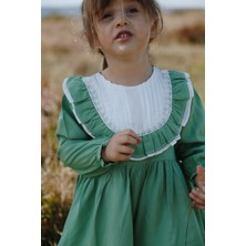 Bebesev Bebek Kız Çocuk Doğum Günü Parti Düğün Elbise Astarlı Çocuk Giyim bebek giyim Kız Elbroba