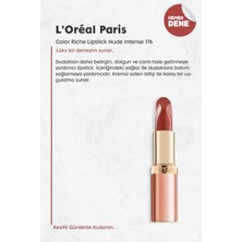 L'oréal Paris Loreal Paris Color Riche Lipstick Nude Intense 176