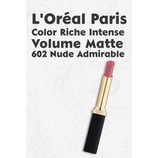 L'oréal Paris Loreal Paris Color Riche Intense Volume Matte - 602 Nude Admirable