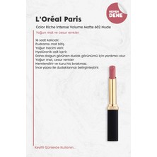 L'oréal Paris Loreal Paris Color Riche Intense Volume Matte - 602 Nude Admirable