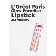 L'oréal Paris Loreal Paris Glow Paradise Lipstick 353 Mulberry