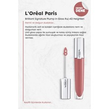 L'oréal Paris Loreal Paris Brilliant Signature Plump In Gloss Ruj 412 Heighten