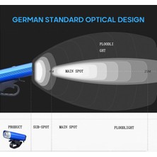 Teenspirit 5W Xpg Alüminyum Kabuk Bisiklet Işığı USB Şarj Edilebilir LED Işık Yüksek Kaliteli El Feneri Bisiklet Far Ön Işık Aşınma Özelliklerine Sahip Su Geçirmez (Yurt Dışından)