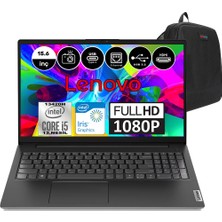 Lenovo V15 Gen4 Intel Core I5 13420H 16 GB 2 Tb SSD Intel UHD Grafik Freedos 15.6" Fhd Taşınabilir Bilgisayar 83A110A4TRW03 + Weblegelsin Çanta