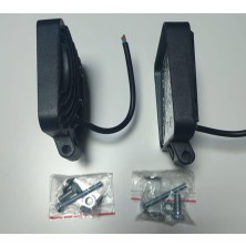 Reycar 2 Adet Kare Çalışma Lambası Kalın Kasa (28mm) 8-110 Volt 6500K RY258963
