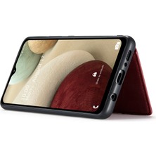 Samsung Galaxy A22 4g (Ab Versiyonu) Çıkarılabilir Cüzdan Deri Kaplamalı Tpu Arka Kapak Kickstand Telefon Kasası (Yurt Dışından)