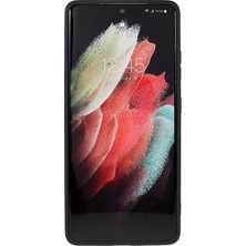 Samsung Galaxy S21 Ultra 5g Anti-Fall Anti-Fall Çift Taraflı Mat Tpu Kasası Kayak Düşünümü Cep Telefonu Geri Kapak Black (Yurt Dışından)