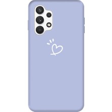 Seashell Digital Samsung Galaxy A32 4g (Ab Versiyonu) Için Aşk Kalp Deseni Mat Tpu Arka Kapak (Yurt Dışından)