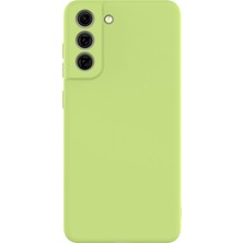 Samsung Galaxy S21 Fe-Green Için Iyi Korunmuş Esnek Tpu Telefon Kılıfı Kapağı (Yurt Dışından)