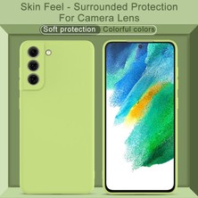 Samsung Galaxy S21 Fe-Green Için Iyi Korunmuş Esnek Tpu Telefon Kılıfı Kapağı (Yurt Dışından)