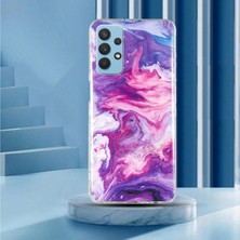 Samsung Galaxy A32 5g/galaxy M32 5g Imd Mermer Desen Yumuşak Tpu Kasa Telefon Drap-Droaf Geri Geri Kolab (Yurt Dışından)