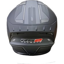 Rs2 Helmets Fullface Kask Mat Siyah-Gri