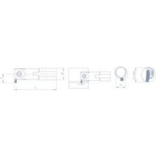 Fett Bktı-R/l - S123 - S20R - 5c..t-Max:8 Vorgen Delik Içi Kanal Takımı