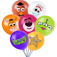 Ganbao Bir Oyuncak Hikayesi Parti Dekorasyon Karikatür Buzz Lightyear Woody Lateks Balon Mutlu Doğum Günü Afiş Kek Topper Çocuklar Oğlan Kız Oyuncaklar Hediyeler Set (Yurt Dışından)