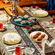 Ganbao 8 Adet Kağıt Bardak Eid Mubarak Kağıt Tabak Bardak Peçeteler 2023 Ramazan Kareem Dekorasyon Müslüman Islam Festivali Parti Malzemeleri Eid Al Kurban Hediyeleri (Yurt Dışından)