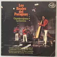 Los Reales Del Paraguay Guantanamera La Bamba Lp Plak (Orjinal 1977 Ingiltere Baskı)