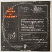 Los Reales Del Paraguay Guantanamera La Bamba Lp Plak (Orjinal 1977 Ingiltere Baskı)