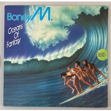 Boney M Oceans Of Fantasy Lp Plak ( 1979 Orjinal Dönem Alman Baskı Açılır Kapak, Posterli)