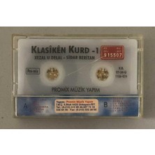 Sidar Beritan - Xezal U Delal Klasiken Kurd - 1 Kaset (Orjinal Dönem Baskı)