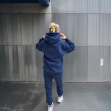 Ceyss Design Unisex Üç Iplik Şardonlu Oversize Hoodieli Eşofman Takımı