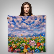 Ne Verelim Size Kır Çiçekleri Kanvas Duvar ÖRTÜSÜ-HALISI-5908