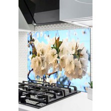 Cam Ocak Arkası Koruyucu Ankastre Arkası Koruyucu | Çikolata