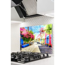 Cam Ocak Arkası Koruyucu Ankastre Arkası Koruyucu | Sokak