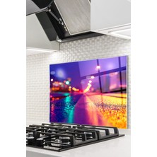 Cam Ocak Arkası Koruyucu Ankastre Arkası Koruyucu