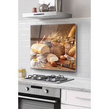 Ocak Arkası Cam Koruyucu Tezgah Ankastre Arkası Koruyucu | Ekmekler ve Buğday