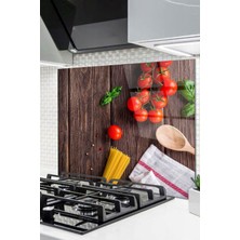 Cam Ocak Arkası Koruyucu Ankastre Arkası Koruyucu | Domates