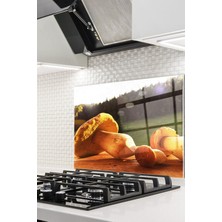 Cam Ocak Arkası Koruyucu Ankastre Arkası Koruyucu | Mantar