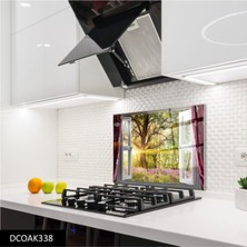 Cam Ocak Arkası Koruyucu | Pencere ve Orman