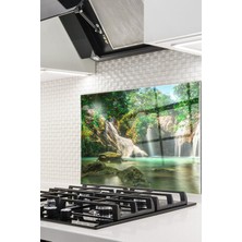 Cam Ocak Arkası Koruyucu Ankastre Arkası Koruyucu | Şelale