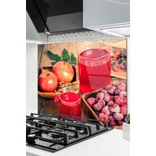 Cam Ocak Arkası Koruyucu Ankastre Arkası Koruyucu | Bitki Çayı