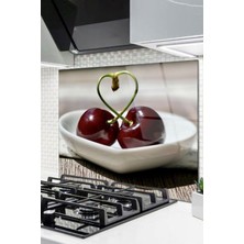 Cam Ocak Arkası Koruyucu Ankastre Arkası Koruyucu | Kiraz