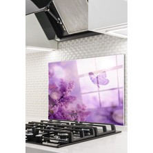 Cam Ocak Arkası Koruyucu Ankastre Arkası Koruyucu | Kelebek